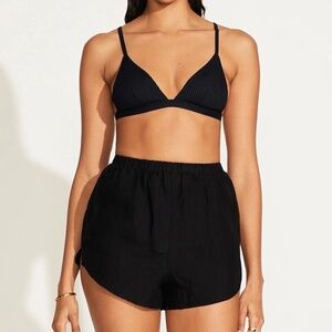 New! Vitamin A Tallows Short Black nwt 45779